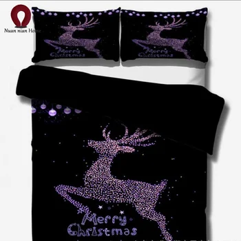 Christmas Suite Bedding Christmas Fawn Home Textile Set Duvet with Pillowcase 3D Free Shipping
Christmas Suite Bedding Christmas Fawn Home Textile Set Duvet with Pillowcase 3D Free Shipping