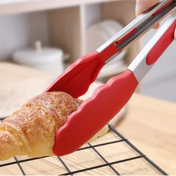 7/9/12 Inch Grilling Salad Bread Serving Tong Non-Stick Kitchen Barbecue Grilling Cooking Food Clip Silicone Barbecue Tongs
7/9/12 Inch Grilling Salad Bread Serving Tong Non-Stick Kitchen Barbecue Grilling Cooking Food Clip Silicone Barbecue Tongs