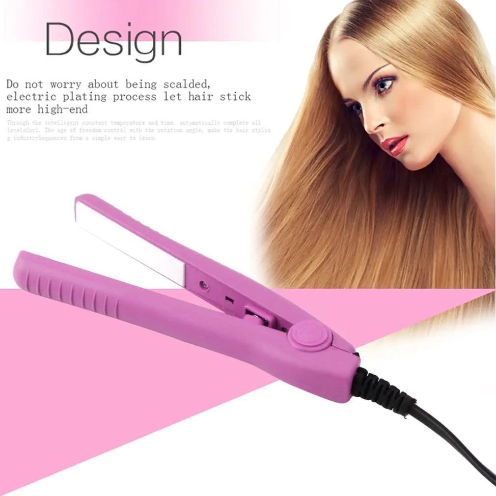 Mini Ceramic Electronic Hair Straightener Iron Straightening Corrugated Irons Hair Crimper Styling Tools 220V
Mini Ceramic Electronic Hair Straightener Iron Straightening Corrugated Irons Hair Crimper Styling Tools 220V