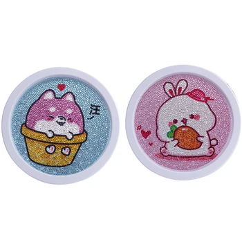 2Pcs DIY Diamond Painting with Frame Cute Puppy Rabbit Diamond Cross Stitch DIY Handmade Puzzle Kindergarten Pupils Gift
2Pcs DIY Diamond Painting with Frame Cute Puppy Rabbit Diamond Cross Stitch DIY Handmade Puzzle Kindergarten Pupils Gift