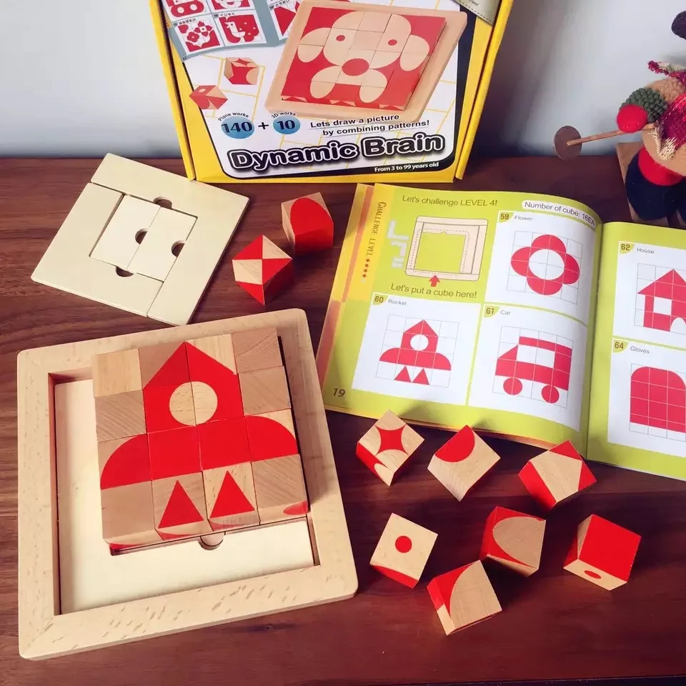 South Korea Todokids Brain Cube Building Blocks Mass Children'S Educational Whole Brain Thinking Training Toy 3D Jigsaw Puzzle
South Korea Todokids Brain Cube Building Blocks Mass Children'S Educational Whole Brain Thinking Training Toy 3D Jigsaw Puzzle