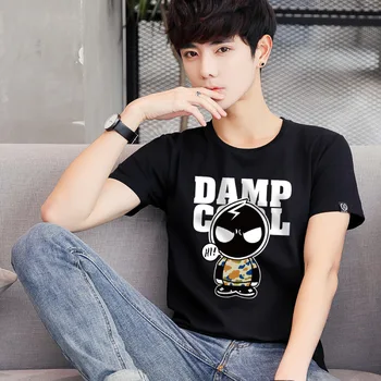 Summer new women's street letter characters print loose short-sleeved T-shirt 40.04
Summer new women's street letter characters print loose short-sleeved T-shirt 40.04