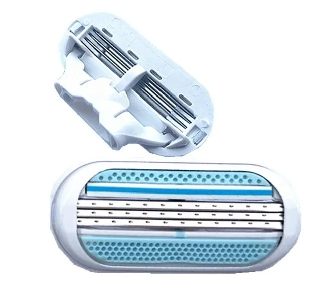 

2pcs Shaving Blades For Women Safety Female Sharpener razor For Venuse Razor Blade for shaving 3 layers blade