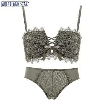 Wireless Underwear Set Tube Top Bra & Brief Sets Strapless Push up Lingerie Convertible Straps Four Hook-and-eye Women Intimates
Wireless Underwear Set Tube Top Bra & Brief Sets Strapless Push up Lingerie Convertible Straps Four Hook-and-eye Women Intimates