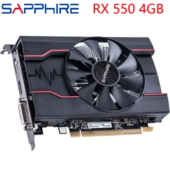 SAPPHIRE RX550 4GB Graphics Cards GPU Original AMD Radeon RX 550 4GB GDDR5 Video Cards Desktop PC Computer Game Map PCI-E X16
SAPPHIRE RX550 4GB Graphics Cards GPU Original AMD Radeon RX 550 4GB GDDR5 Video Cards Desktop PC Computer Game Map PCI-E X16
