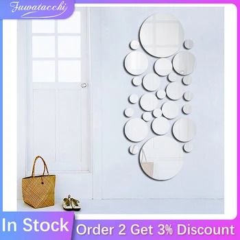 Geometric Circle 3D Stereo Removable Mirror Wall Sticker Home Background Decoration Home Decoration Accessories Round Mirror
Geometric Circle 3D Stereo Removable Mirror Wall Sticker Home Background Decoration Home Decoration Accessories Round Mirror