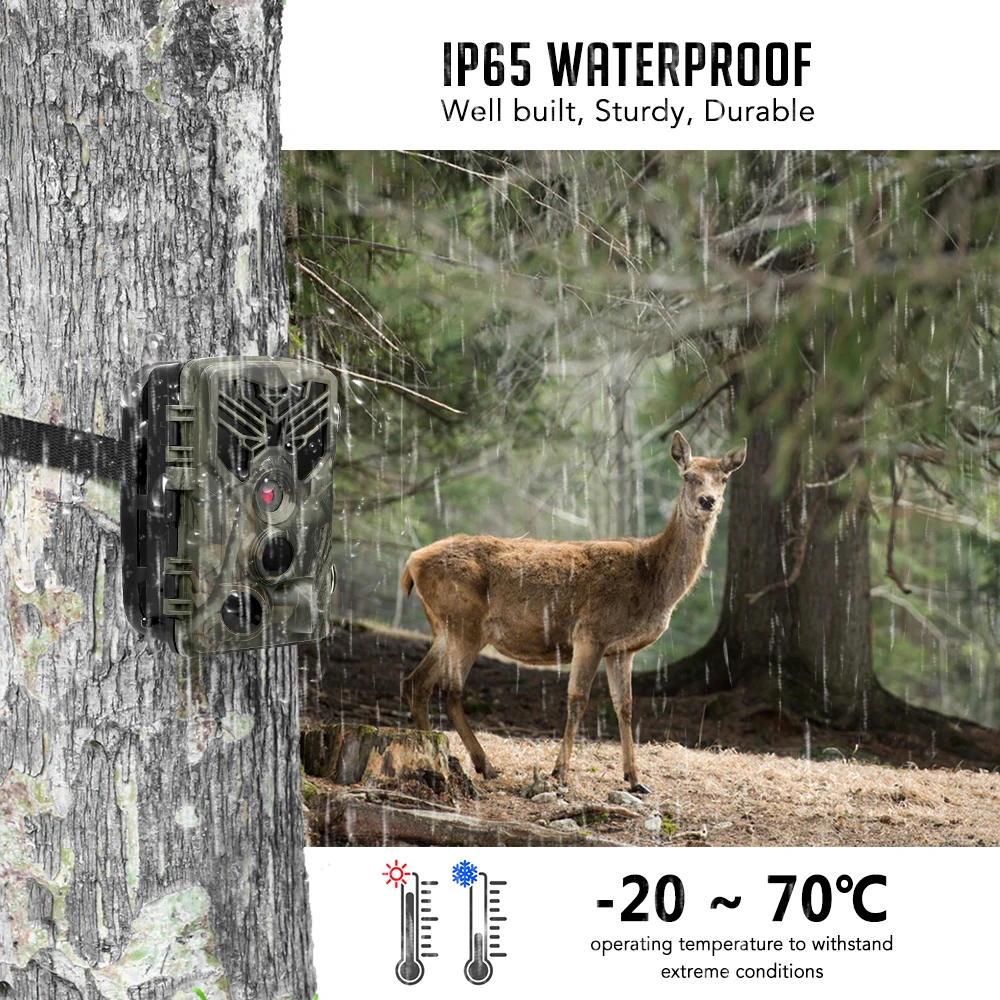 Outdoor Hunting 16MP 1080P Trail Wildlife Scouting Camera Outdoor Wildlife Scouting Camera with PIR Sensor Infrared Night Vision
Outdoor Hunting 16MP 1080P Trail Wildlife Scouting Camera Outdoor Wildlife Scouting Camera with PIR Sensor Infrared Night Vision