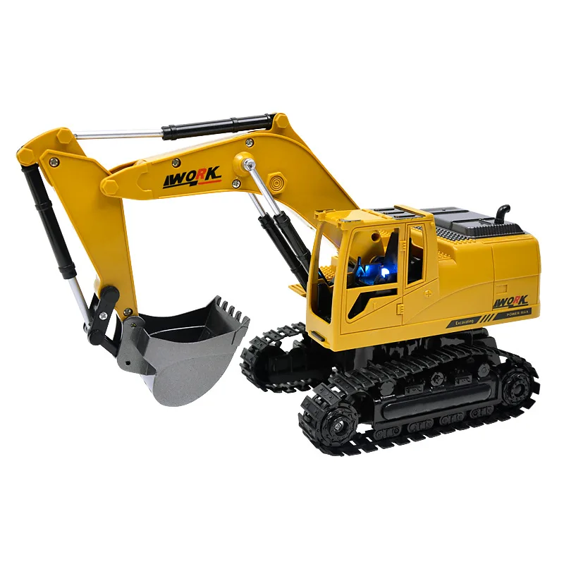 2.4G Eight Alloy Excavator Children Rechargeable Remote Control Car Toy 1:24 Wireless Remote Control Excavator
2.4G Eight Alloy Excavator Children Rechargeable Remote Control Car Toy 1:24 Wireless Remote Control Excavator