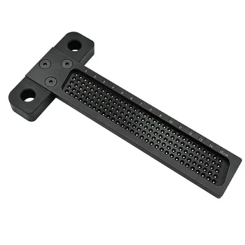 Measuring Tool Woodworking Scribe T-type Ruler Hole Scribing Gauge Crossed-out Tool
Measuring Tool Woodworking Scribe T-type Ruler Hole Scribing Gauge Crossed-out Tool