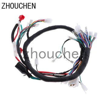 Motorcycle Cable Wiring Harness Full Vehicle Line Assembly For ATV Quad Scooter Electrics Wire Lgnition Moto Accessories
Motorcycle Cable Wiring Harness Full Vehicle Line Assembly For ATV Quad Scooter Electrics Wire Lgnition Moto Accessories