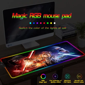 FFFAS RGB LED mouse pad High play movie character pattern Game players Big game options Enhance mouse movement XL mat
FFFAS RGB LED mouse pad High play movie character pattern Game players Big game options Enhance mouse movement XL mat