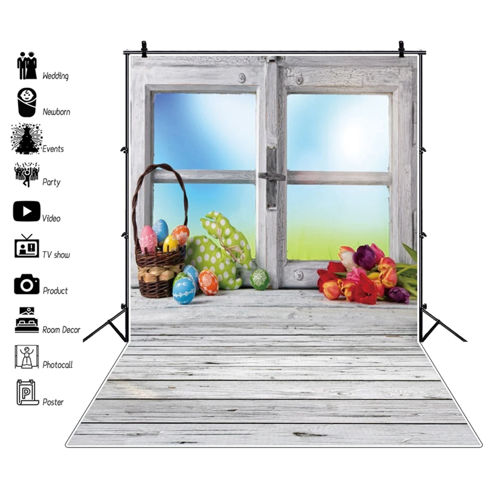 Spring Easter Eggs Window Wood Floor Baby Photography Backdrop Vinyl Photographic Background For Photo Studio Photophone Props
Spring Easter Eggs Window Wood Floor Baby Photography Backdrop Vinyl Photographic Background For Photo Studio Photophone Props