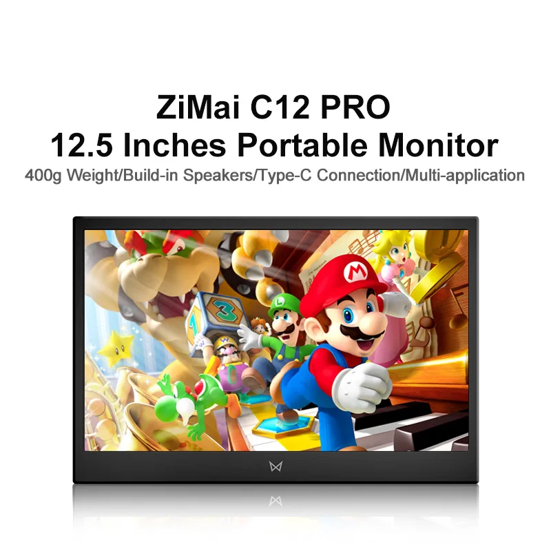 12.5 inch Portable monitor sharp 2.5K 72% NTSC 2560*1440 IGZO-TFT ultrathin gaming gamer for PS4 XBOX 360 Switch mobile phone
12.5 inch Portable monitor sharp 2.5K 72% NTSC 2560*1440 IGZO-TFT ultrathin gaming gamer for PS4 XBOX 360 Switch mobile phone