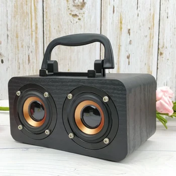2020 FT-4002 Wooden Bluetooth Speaker Retro Subwoofer Portable Mini Wireless Speaker Support TF Card USB Stick FM Radio
2020 FT-4002 Wooden Bluetooth Speaker Retro Subwoofer Portable Mini Wireless Speaker Support TF Card USB Stick FM Radio