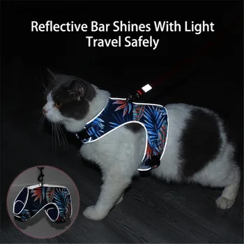 Cat Vest Chest Anti-lost Reflective Cat Leash Pet Collar Adjustable Pet Kitten Harness Belt Walking Reflective Vest Cat Chest
Cat Vest Chest Anti-lost Reflective Cat Leash Pet Collar Adjustable Pet Kitten Harness Belt Walking Reflective Vest Cat Chest