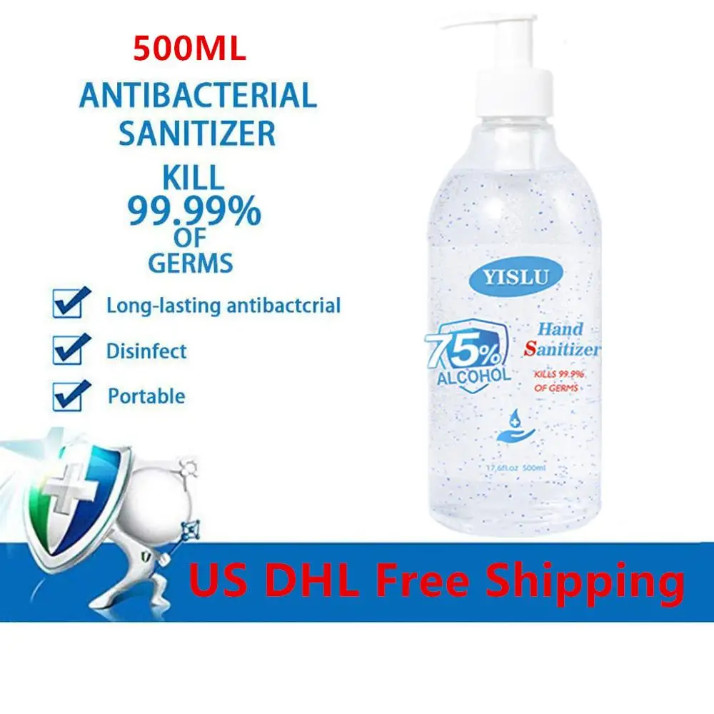 3 PCS 500 ML No Clean Hand Antibacterial Sanitizer Gel Quick-Drying 75% Alcohol Disinfection Hand Wash Gel Sanitizer
3 PCS 500 ML No Clean Hand Antibacterial Sanitizer Gel Quick-Drying 75% Alcohol Disinfection Hand Wash Gel Sanitizer