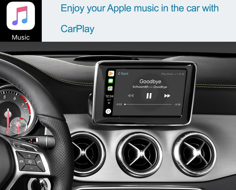 Carplay Inalámbrico Para Mercedes Benz A Class W176 B CLASS W246 CLA