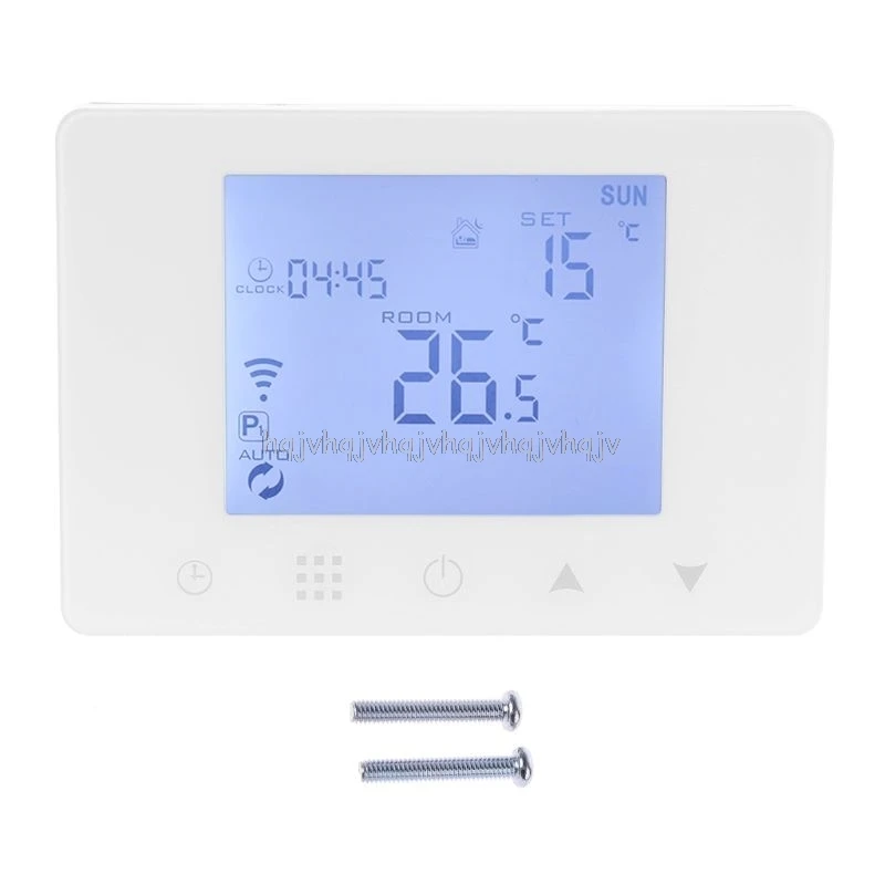 WiFi Room Thermostat Gas Boiler Wall-mounted Heating Wireless Remote Temperature Controller for Alexa Google Home 110V 220V S05
WiFi Room Thermostat Gas Boiler Wall-mounted Heating Wireless Remote Temperature Controller for Alexa Google Home 110V 220V S05