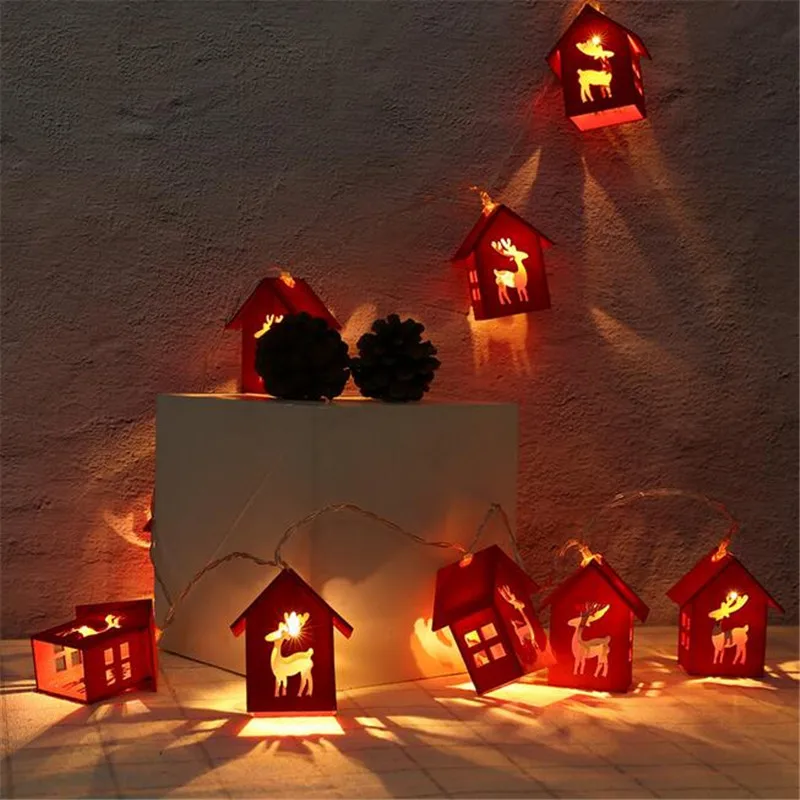 Christmas wooden house string lights Christmas string lights deer wooden house string lights Christmas decorations
Christmas wooden house string lights Christmas string lights deer wooden house string lights Christmas decorations