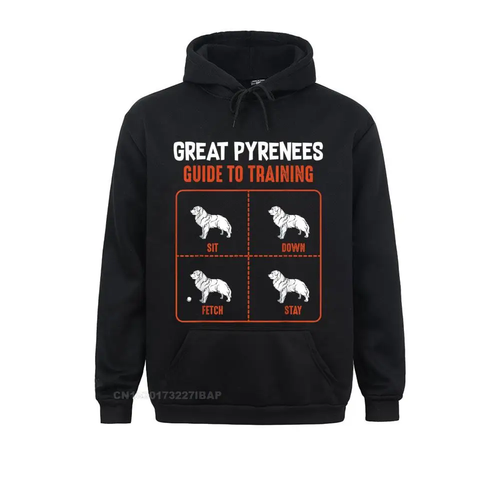 

Great Pyrenees Guide To Training Funny Dog Pet Lover New Cool Sweatshirts Father Day Hoodies for Adult Clothes Summer