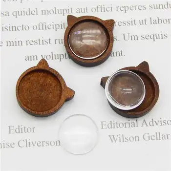 Julie Wang 10PCS Wood Cabochon Base Settings Charms Cat Head Shape Blank Bezel Tray Jewelry Making Accessory Inner Size 12mm
Julie Wang 10PCS Wood Cabochon Base Settings Charms Cat Head Shape Blank Bezel Tray Jewelry Making Accessory Inner Size 12mm