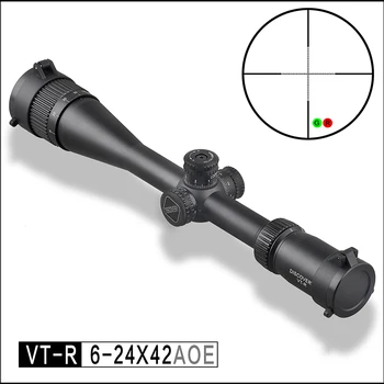 Discovery hot sale VT-R 6-24X42AOE Optic Sight Cross red green light Cost-effective outdoor air rifle scope
Discovery hot sale VT-R 6-24X42AOE Optic Sight Cross red green light Cost-effective outdoor air rifle scope