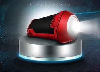 Firecracker Bluetooth Speaker Waterproof Outdoor Car Mini Portable Speaker Built-in LED Light with Mic Deep Bass Sound
Firecracker Bluetooth Speaker Waterproof Outdoor Car Mini Portable Speaker Built-in LED Light with Mic Deep Bass Sound