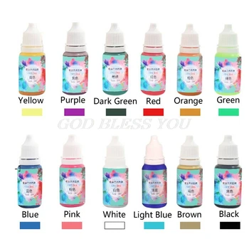 12 Colors Art Ink Natural Pigment Colorant Dye Ink Diffusion UV Epoxy Resin Jewelry Making Drop Shipping
12 Colors Art Ink Natural Pigment Colorant Dye Ink Diffusion UV Epoxy Resin Jewelry Making Drop Shipping