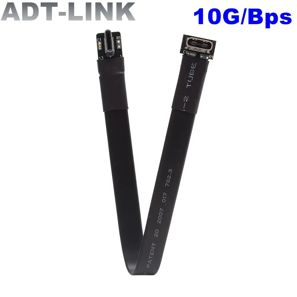 Плоский кабель USB 3 1 высокоскоростной кабель-удлинитель 0 5 штекер-гнездо м 2 USB3.1