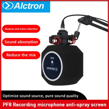 Alctron PF8 New Professional Simple Studio Mic Screen Acoustic Filter Desktop Recording Microphone Noise Reduction Wind Original
Alctron PF8 New Professional Simple Studio Mic Screen Acoustic Filter Desktop Recording Microphone Noise Reduction Wind Original