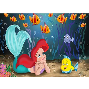 Photography Backdrop Under The Sea Mermaid Princess Girls Birthday Background Decoration Supplies Banner Photo Studio Props
Photography Backdrop Under The Sea Mermaid Princess Girls Birthday Background Decoration Supplies Banner Photo Studio Props
