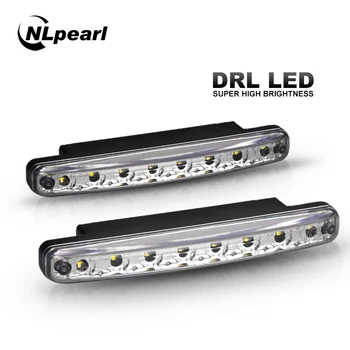 Nlpearl 2x Car Light Assembly LED Daytime Running Light Daylight Waterproof 12V 8LED DRL Car Driving Rinning Lamp White DC 12V
Nlpearl 2x Car Light Assembly LED Daytime Running Light Daylight Waterproof 12V 8LED DRL Car Driving Rinning Lamp White DC 12V