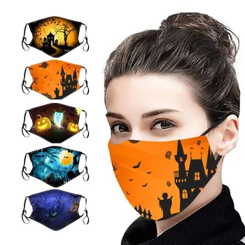 5PC Mouth for Face Dustproof Protection Face Mask Washable Reusable Earloop Halloween Print Mouth Mask Mascarillas Masque
5PC Mouth for Face Dustproof Protection Face Mask Washable Reusable Earloop Halloween Print Mouth Mask Mascarillas Masque
