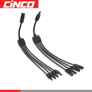1pair x 1 to 4 type PV connector with pv cable 4 group parallel connection solar panel output waterproof PV connector
1pair x 1 to 4 type PV connector with pv cable 4 group parallel connection solar panel output waterproof PV connector