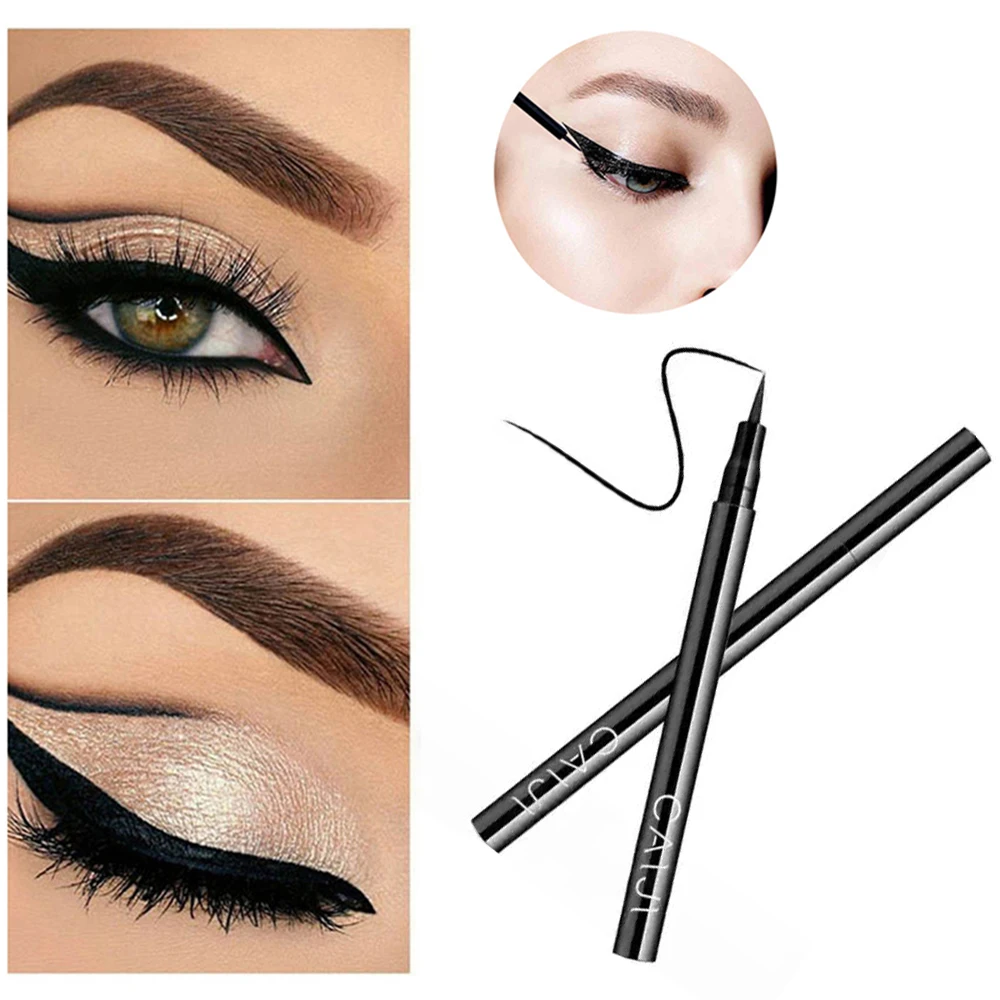 Professional Waterproof Eyeliner Beauty Black Long-lasting Quick-drying Eye Liner Pen Makeup Makeup Tools Cosmetics TSLM2
Professional Waterproof Eyeliner Beauty Black Long-lasting Quick-drying Eye Liner Pen Makeup Makeup Tools Cosmetics TSLM2