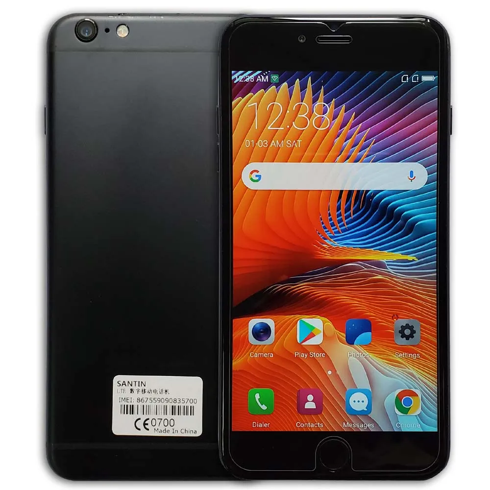 Front Touch ID Metal SANTIN G6PLUS 5.5" Full HD Screen 3150mAh 16MP 8MP 4GB RAM 64GB ROM Octa Core FDD LTE 4G Smart Mobile Phone
Front Touch ID Metal SANTIN G6PLUS 5.5" Full HD Screen 3150mAh 16MP 8MP 4GB RAM 64GB ROM Octa Core FDD LTE 4G Smart Mobile Phone