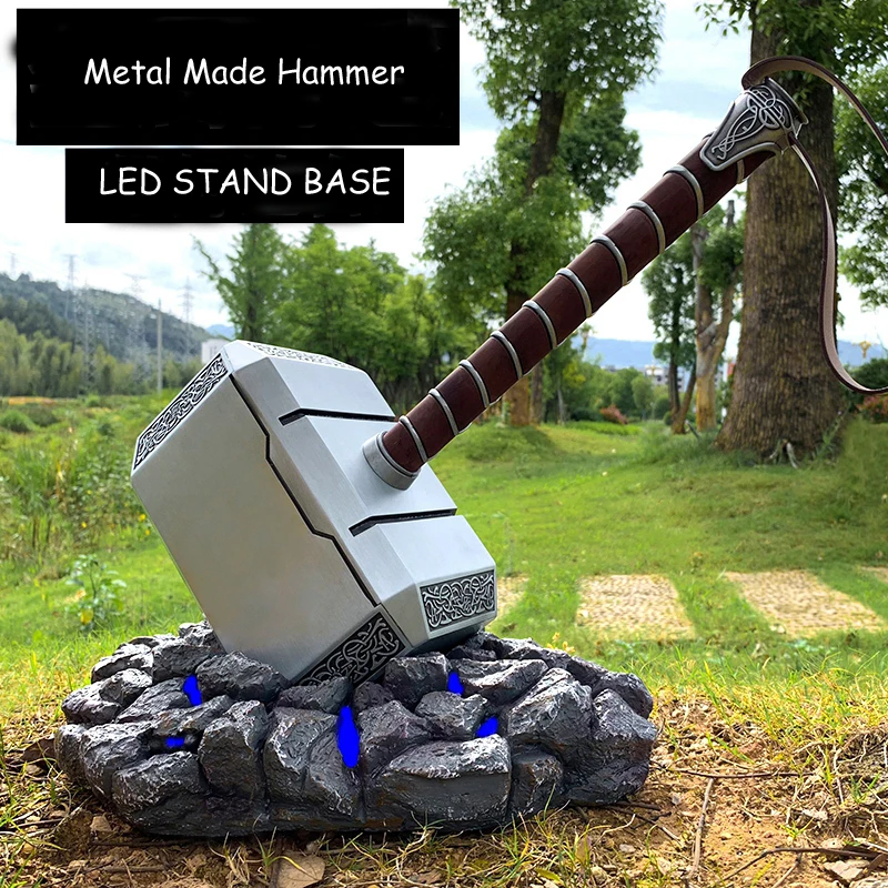 FULL METAL Collection The Avengers Thor 1:1 Cosplay Hammer AXE Adult Costume Party & LED Stand Base SUPER COOL
FULL METAL Collection The Avengers Thor 1:1 Cosplay Hammer AXE Adult Costume Party & LED Stand Base SUPER COOL