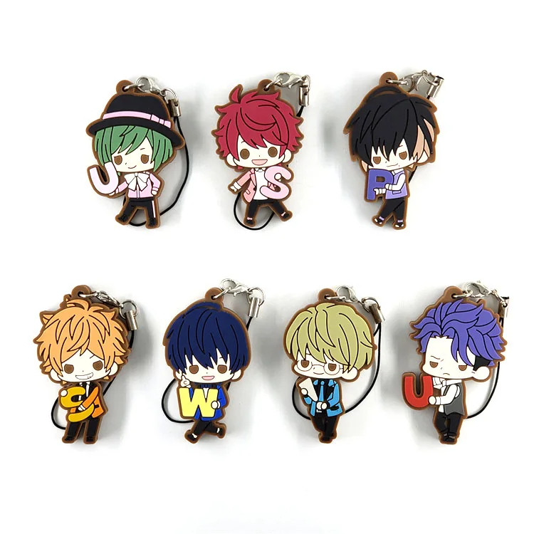 A3! act!addict!actors! Original Japanese anime figure rubber mobile phone charms keychain strap D215 
A3! act!addict!actors! Original Japanese anime figure rubber mobile phone charms keychain strap D215