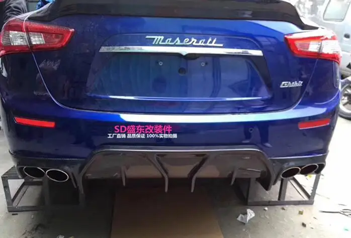 High quality Carbon fiber Car Rear Trunk Lip Bumper Diffuser Protector Cover Fits For Maserati Ghibli 2017 2018
High quality Carbon fiber Car Rear Trunk Lip Bumper Diffuser Protector Cover Fits For Maserati Ghibli 2017 2018