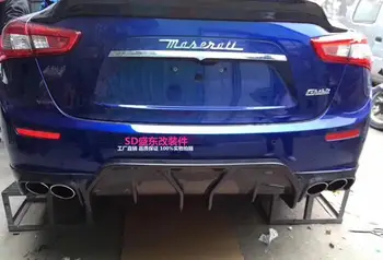 High quality Carbon fiber Car Rear Trunk Lip Bumper Diffuser Protector Cover Fits For Maserati Ghibli 2017 2018 
High quality Carbon fiber Car Rear Trunk Lip Bumper Diffuser Protector Cover Fits For Maserati Ghibli 2017 2018
