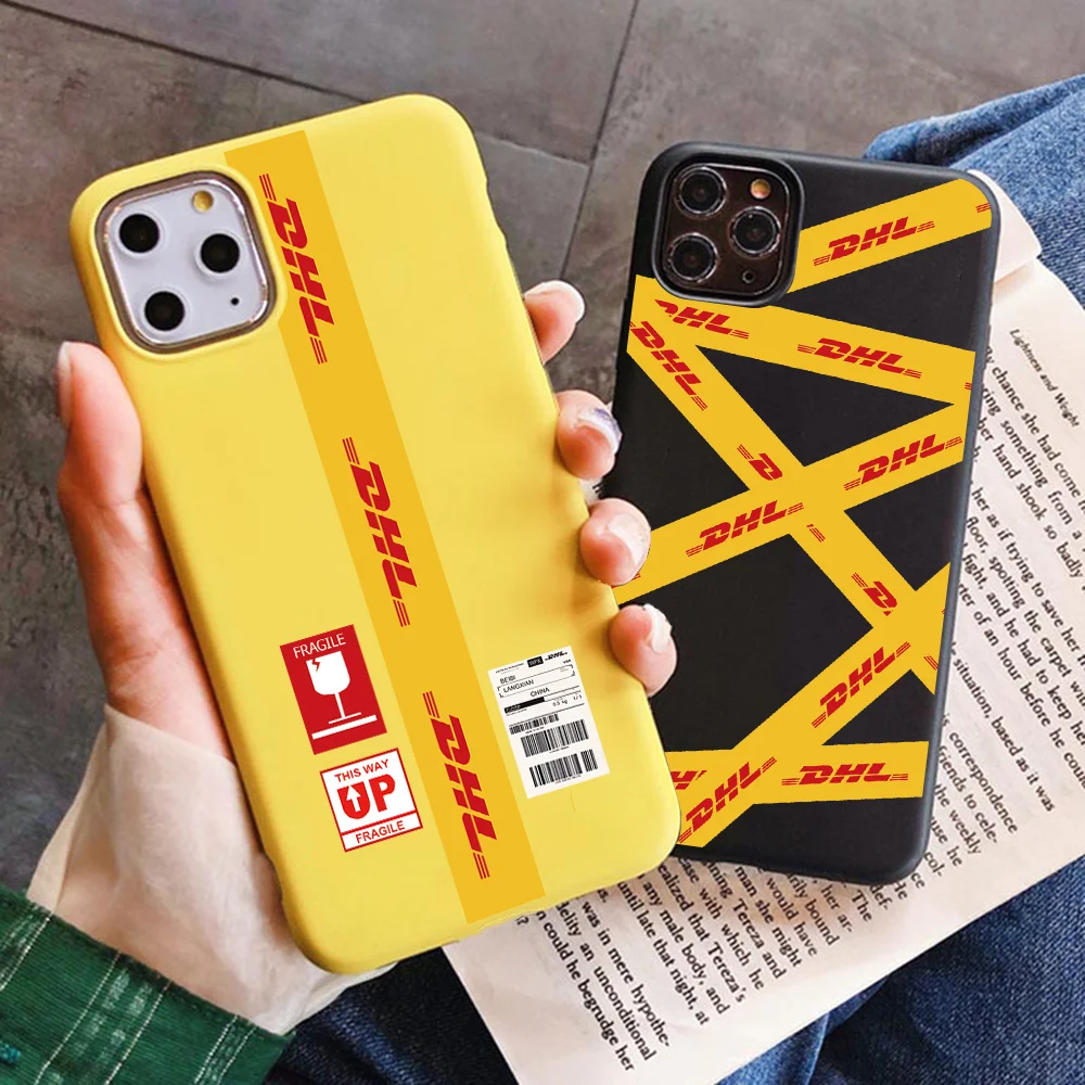 Чехол DHL Для iPhone 11 Pro X XS Max 5 5SE 6 6S 7 8 Plus чехол с ярлыком горячей Экспресс доставкой 50