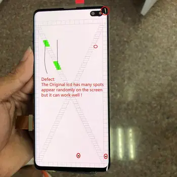 Original S10+ With Many Dots LCDFor SAMSUNG Galaxy S10Plus Display S10 Plus G975 G975F LCD with Touch Screen Digitizer Assembly
Original S10+ With Many Dots LCDFor SAMSUNG Galaxy S10Plus Display S10 Plus G975 G975F LCD with Touch Screen Digitizer Assembly