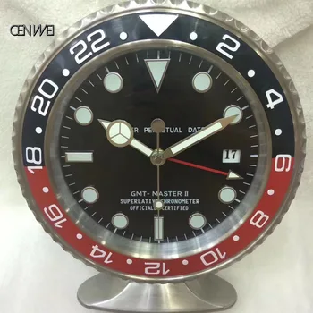 Metal Table Clock Watch Shape with Glowing Features with Silent 12888 Movement Modern Design Wall Clocks
Metal Table Clock Watch Shape with Glowing Features with Silent 12888 Movement Modern Design Wall Clocks