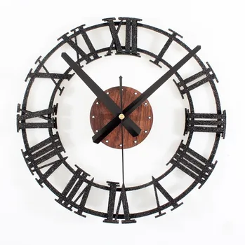 European-Style Retro Roman Numeral DIY Clock Creative DIY Hanging Clock Wall Clock Home Decoration Living Room Quartz Clock
European-Style Retro Roman Numeral DIY Clock Creative DIY Hanging Clock Wall Clock Home Decoration Living Room Quartz Clock