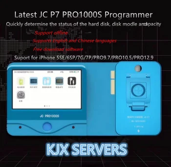 JC Pro1000S Multi-Function HDD NAND Programmer JC P7 NAND Read Write Error Remove For 5SE 6S 6SP 7 7P iPad Pro
JC Pro1000S Multi-Function HDD NAND Programmer JC P7 NAND Read Write Error Remove For 5SE 6S 6SP 7 7P iPad Pro