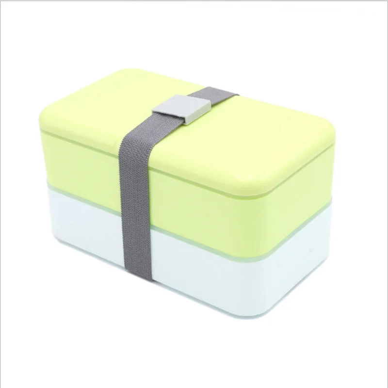 Double Layer Lunch Box Food Storage Container Microwave Oven Bento Boxes Dinnerware Lunchbox-green
Double Layer Lunch Box Food Storage Container Microwave Oven Bento Boxes Dinnerware Lunchbox-green