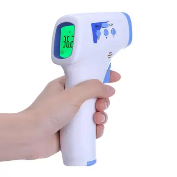 Digital infrared thermometer Clinical Non Nontact Health Thermometer Accurate Measurement with LED Screen Clear Reading 2020
Digital infrared thermometer Clinical Non Nontact Health Thermometer Accurate Measurement with LED Screen Clear Reading 2020