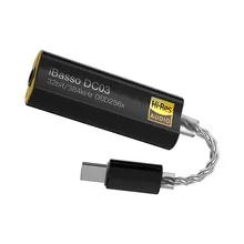 NEW iBasso DC03 Decoding Headphone Amplifier Type-C To 3.5mm Dual CS43131 DAC NEW iBasso DC03 Decoding Headphone Amplifier Type-C To 3.5mm Dual CS43131 DAC