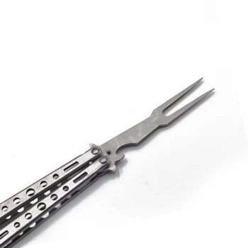 Not Sharp Knife Butterfly Practice Knife Camping Tableware Balisong Knife Butterfly Knife
Not Sharp Knife Butterfly Practice Knife Camping Tableware Balisong Knife Butterfly Knife