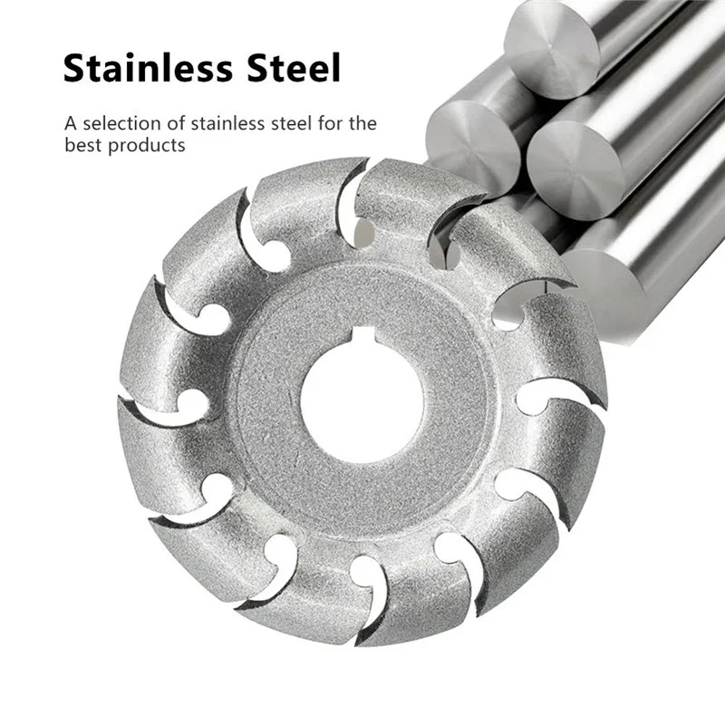 Multifunctional Power Wood Carving Disc Angle Grinder Shaping Disc For 16mm Aperture Angle Attachment Milling Cutter Durable
Multifunctional Power Wood Carving Disc Angle Grinder Shaping Disc For 16mm Aperture Angle Attachment Milling Cutter Durable